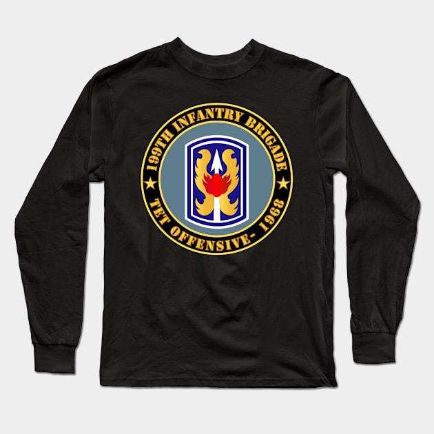 199th Infantry Brigade - Veteran - SSI - Tet Offensive 1969 X 300 Long Sleeve T-Shirt by twix123844